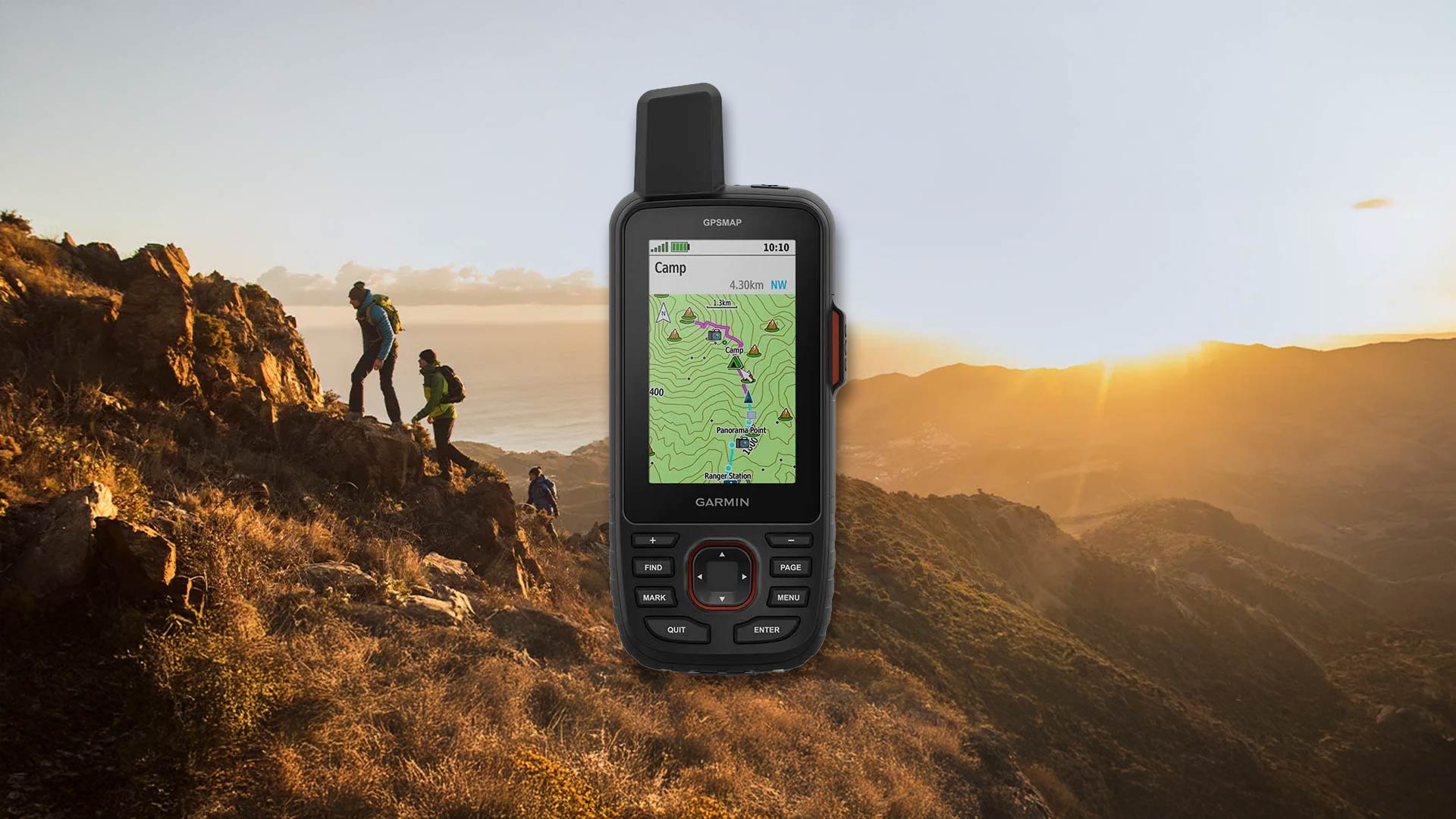 Garmin GPSMAP 67i listo para la aventura
